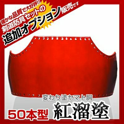 剣道　紅溜胴　ほぼ未使用　 防具 紅溜紅葉塗り64本竹胴 K様ご注文品 | 博多屋武道具店｜剣道防具｜防具